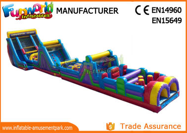 Commercial Inflatable Sport Games / Indoor Obstacle Course For Children
