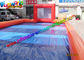 46 feet Inflatable Water Football Games Field , Inflatable Sport Court With Vinyl