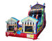 Carnival Double Lanes Inflatable Water Slide Digital Printing Multi Color