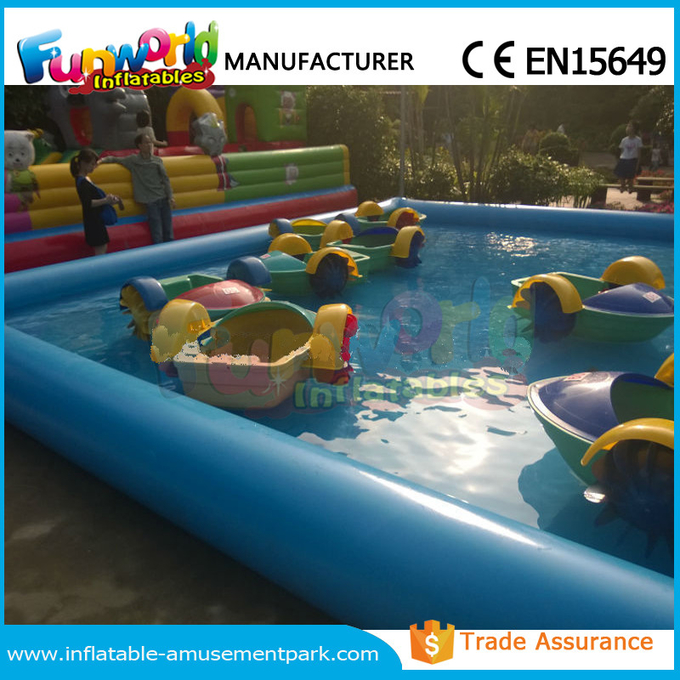 Piscine d'eau gonflable adaptée aux besoins du client/piscine avec l'approbation de la CE de bateau de palette 0