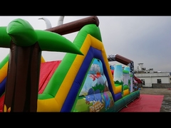 Parcours d'obstacles Jurassic Park pour l'aventure