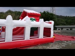 Terrain de jeu gonflable Bonhomme de neige