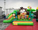 0.55mm PVC Tarpaulin Inflatable Bouncer Slide / Awesome Monkey Bouncy Castle