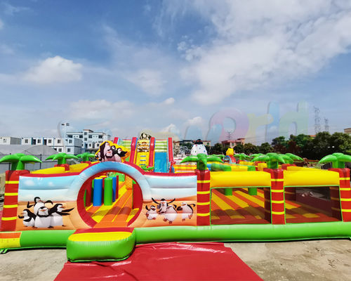 Parc d'attractions de videur de Jumper Bounce House Combo Inflatable de terrain de jeu